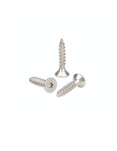 VIS A BOIS TETE FRAISEE ENTRAINEMENT TX20, INOX A2 M4 X 35 MM