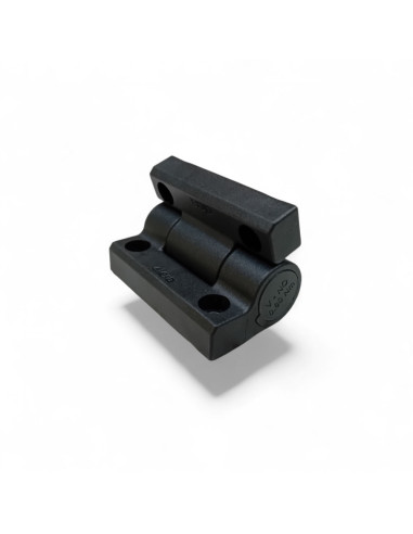 CHARNIERE AVEC AMORTISSEUR 65X55 MM - AXE...