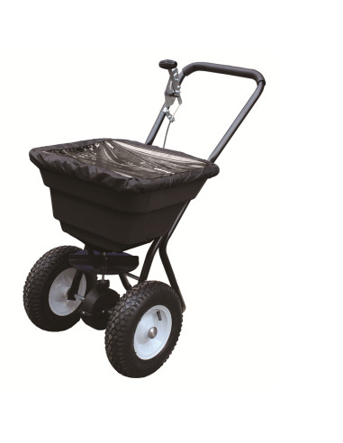 ÉPANDEUR DE SEL MANUEL EN ACIER INOXIDABLE 55...