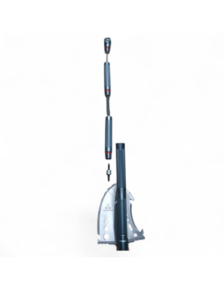 PELLE MULTI-USAGE DEMONTABLE EN ALUMINIUM 897 MM