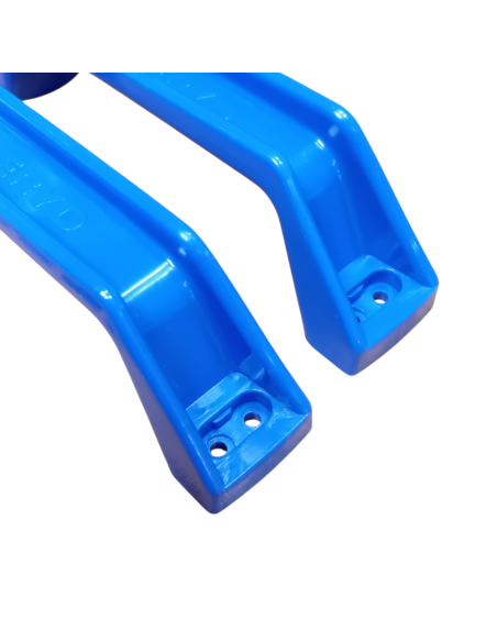 POIGNEE DE TRANSPORT EN PLASTIQUE BLEU 180 X 35 MM (PAR 2)