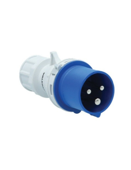 PRISE MALE 3 VOIES - CEE 250V/16A IP44