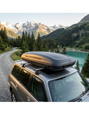 COFFRE DE TOIT DOUBLE OUVERTURE 480L DIM....