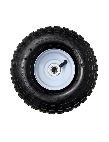 ROUE COMPLÈTE 4" - DIMENSIONS PNEU CRANTÉ...
