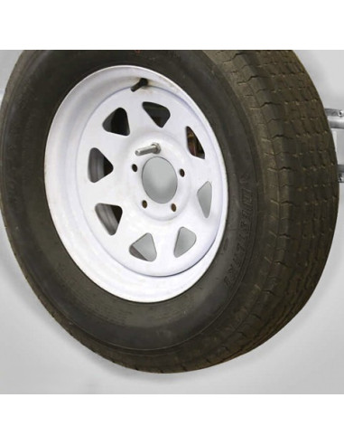 SUPPORT ROUE DE SECOURS POUR RAIL UNIVERSEL