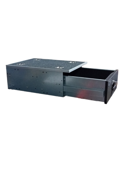 COFFRE RANGEMENT 1 TIROIR 50L DIM 500 X 700 X 270 MM PLATEAU FIXE