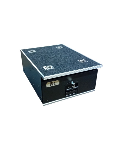 COFFRE RANGEMENT 1 TIROIR 50L DIM 500 X 700 X 270 MM PLATEAU FIXE
