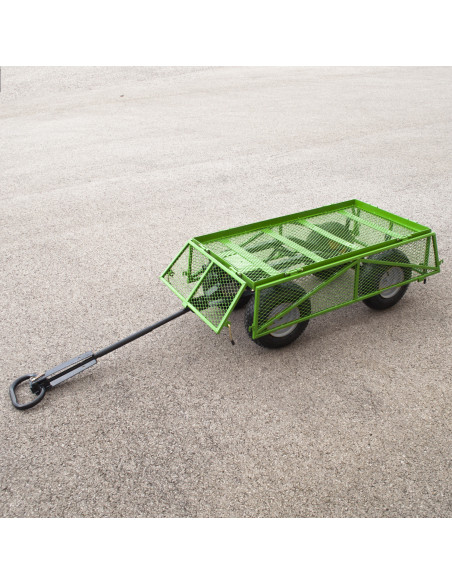 CHARIOT À MAIN BASCULANT AVEC 2 CAISSONS AMOVIBLES 1250 X 630 X 660 MM