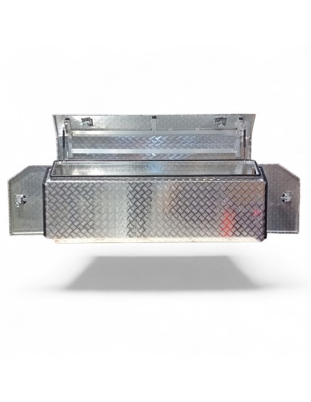 COFFRE ALUMINIUM 3 OUVERTURES 600L DIM. 1900X700X500 MM