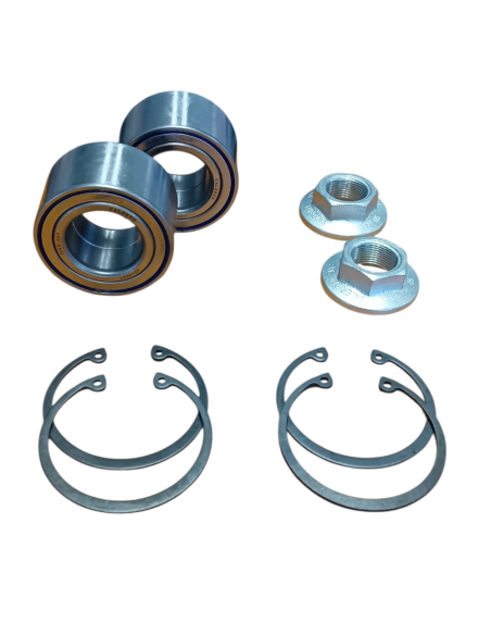 SET 2 ROULEMENTS CARTOUCHE 34 X 64 X 37 MM AVEC ACCESSOIRES