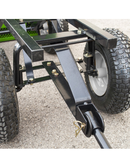 CHARIOT À MAIN BASCULANT AVEC 2 CAISSONS AMOVIBLES 1250 X 630 X 660 MM