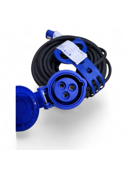 CABLE EXTENSION MONOPHASE PRISE CEE - 1-FAS  250V/16A - LONGUEUR 20 M