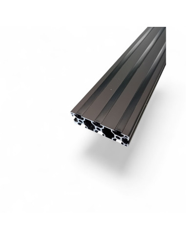 PROFILE ALUMINIUM 6063 DIM. 30X90X1,8 MM FENTE...