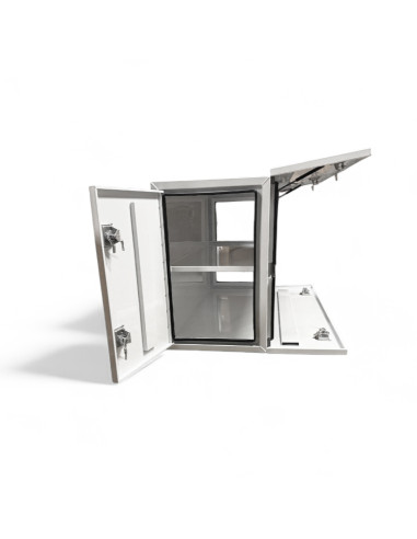 COFFRE ALUMINIUM 4 OUVERTURES 1300L DIM. 1 880...