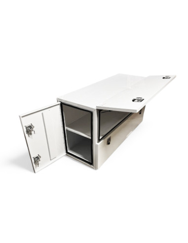 COFFRE ALUMINIUM 4 OUVERTURES 1300L DIM. 1 880...