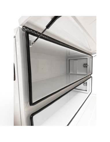 COFFRE ALUMINIUM 4 OUVERTURES 1300L DIM. 1 880...