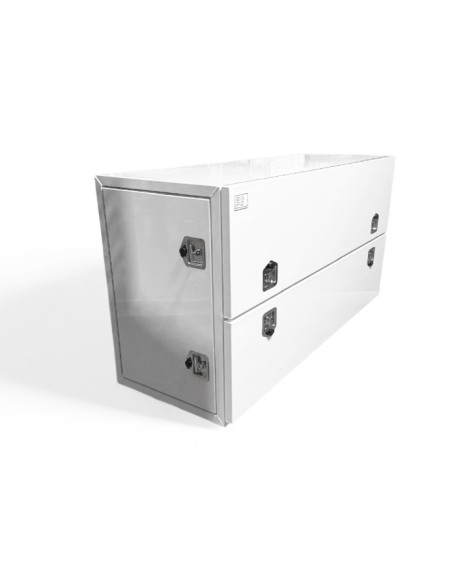 COFFRE ALUMINIUM 4 OUVERTURES 1300L DIM. 1 880 X 700 X 1 005 MM