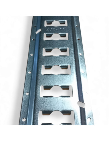 RAIL DE FIXATION EN ACIER 3050 X 132 X 11,5 MM