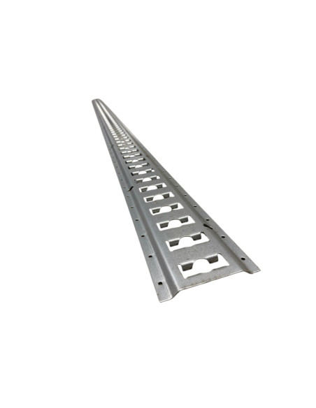 RAIL DE FIXATION EN ACIER 3050 X 132 X 11,5 MM