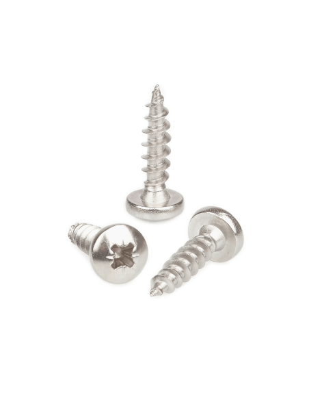 VIS A BOIS TETE BOMBEE CRUCIFORME TYPE Z, INOX A4 M5 X 20 MM