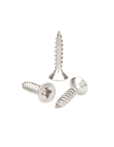 VIS A BOIS TETE FRAISEE CRUCIFORME TYPE Z, INOX A4 M6 X 35 MM
