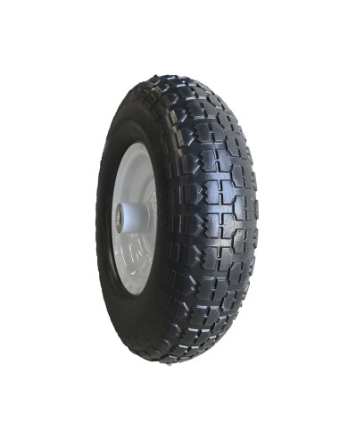 ROUE COMPLÈTE AVEC PNEU PLEIN - DIMENSIONS PNEU...