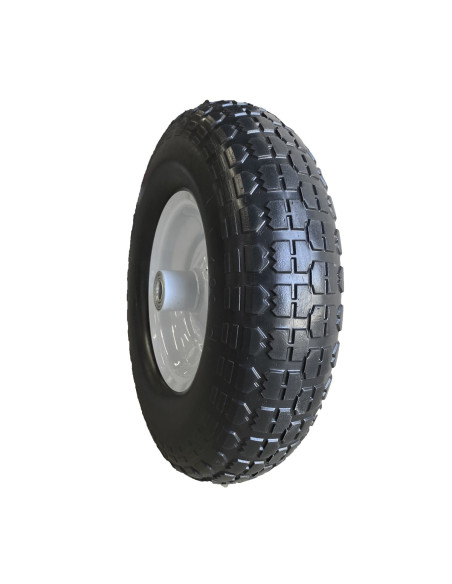 ROUE COMPLÈTE AVEC PNEU PLEIN - DIMENSIONS PNEU 4.00-6