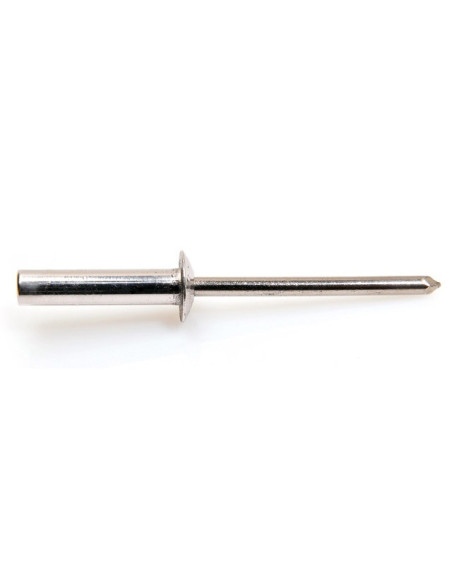 RIVET Ø 4,8 X 10 MM AVEUGLE ETANCHE TETE RONDE ALU/ACI