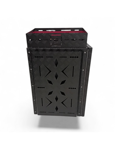 COFFRE ALUMINIUM 160L DIM. 600X350X800 MM