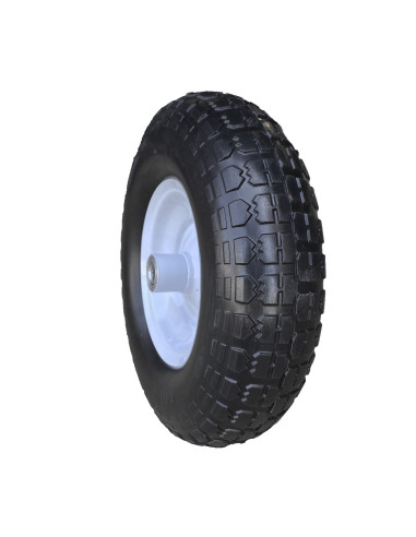 ROUE COMPLÈTE AVEC PNEU PLEIN - DIMENSIONS PNEU...