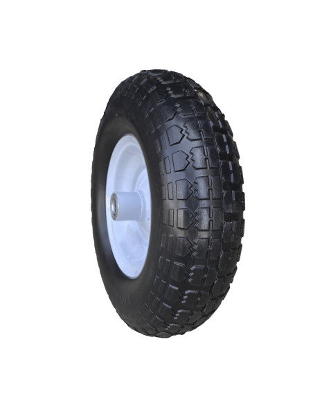 ROUE COMPLÈTE AVEC PNEU PLEIN - DIMENSIONS PNEU 4.00-6