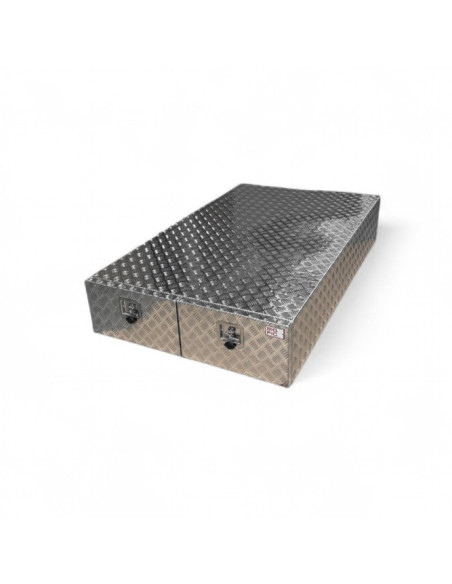 COFFRE ALUMINIUM 2 TIROIRS 220L DIM. 1000X1700X300 MM