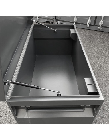 COFFRE DE CHANTIER 430L DIM. 1220 X 610 X 700 MM