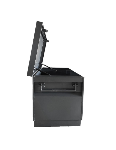 COFFRE DE CHANTIER 430L DIM. 1220 X 610 X 700 MM