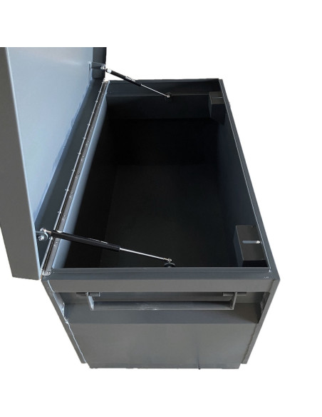 COFFRE DE CHANTIER 430L DIM. 1220 X 610 X 700 MM