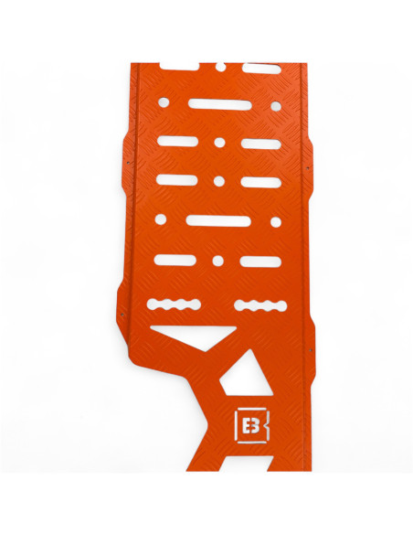 SUPPORT ACCESSOIRES PORTE COFFRE 51953 FINITION ORANGE (RAL 2004) FINE TEXTURE