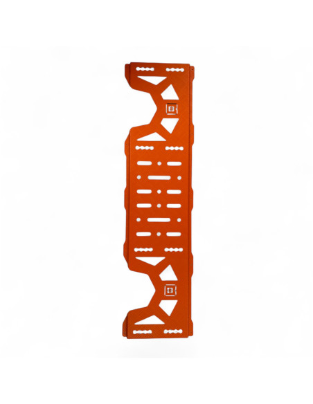 SUPPORT ACCESSOIRES PORTE COFFRE 51953 FINITION ORANGE (RAL 2004) FINE TEXTURE