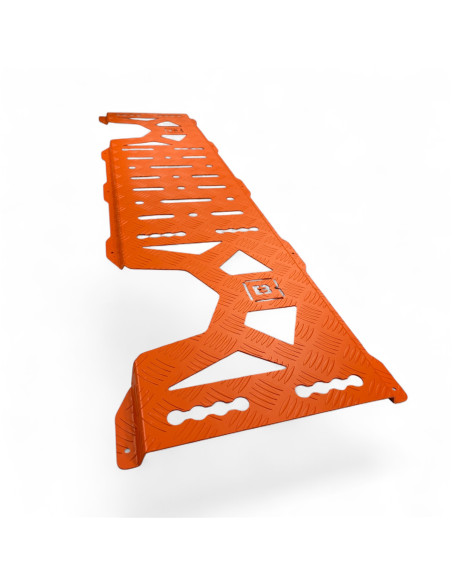 SUPPORT ACCESSOIRES PORTE COFFRE 51953 FINITION ORANGE (RAL 2004) FINE TEXTURE