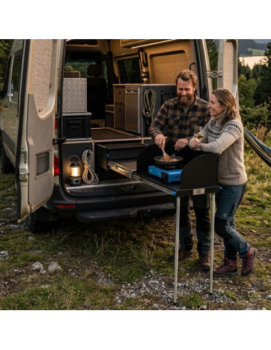 RANGEMENT CUISINE COULISSANTS DIM. 485X900X270 MM