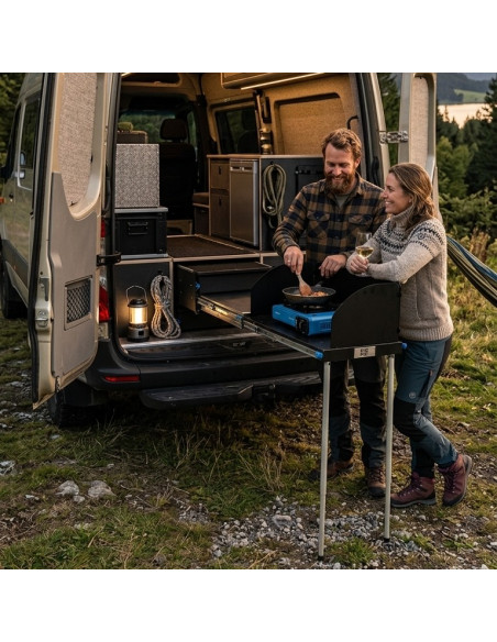 RANGEMENT CUISINE COULISSANTS DIM. 485X900X270 MM