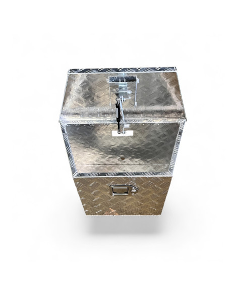 COFFRE ALUMINIUM DE REMORQUE TRAPEZE