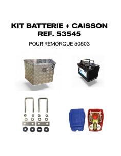 PACK BATTERIE + COFFRE POUR...