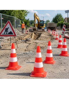 CONE DE SIGNALISATION EN...