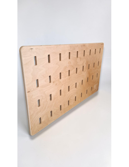 SUPPORT MURAL MODULAIRE EN CONTREPLAQUE BOULEAU VERNIS 970 X 560 MM