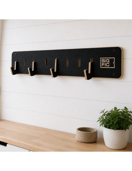 SUPPORT MURAL MODULAIRE EN CONTREPLAQUE BOULEAU 974 X 160 MM