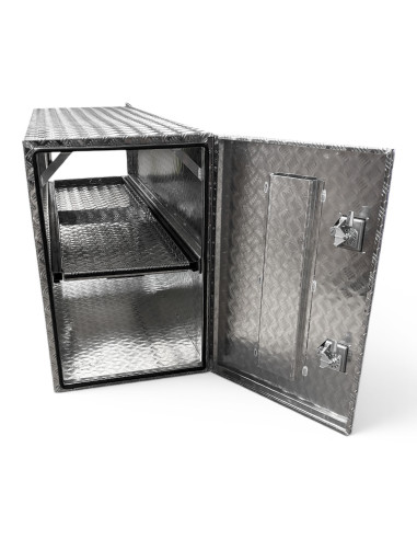 COFFRE ALUMINIUM 2 OUVERTURES 1000L DIM. 1900 X...