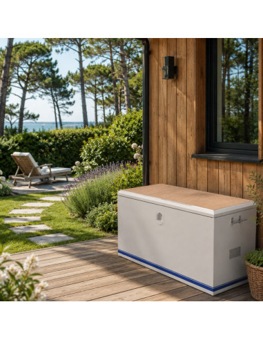 COFFRE ALUMINIUM WAVEA 320L DIM. 1280X450X600...
