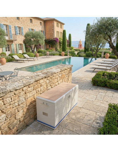 COFFRE ALUMINIUM WAVEA 320L DIM. 1280X450X600...