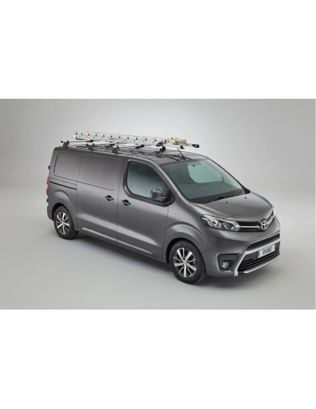 KAMMBAR PRO - 3 BARRES DE TOIT EN ALUMINIUM, LARGEUR 1,6M
