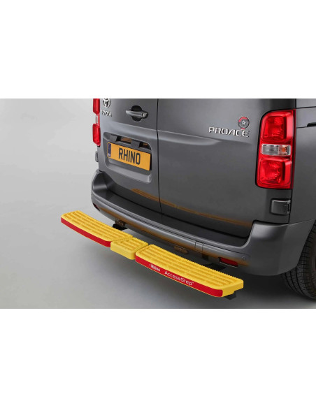 ACCESSSTEP - DOUBLE, JAUNE AVEC CONNECT+ (POUR VUL EQUIPE DE RADARS DE RECUL)